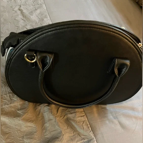 *NWOT* TIMMY WOODS of Beverly Hills (Renee Collection) Round Satchel Handbag - Picture 7 of 8